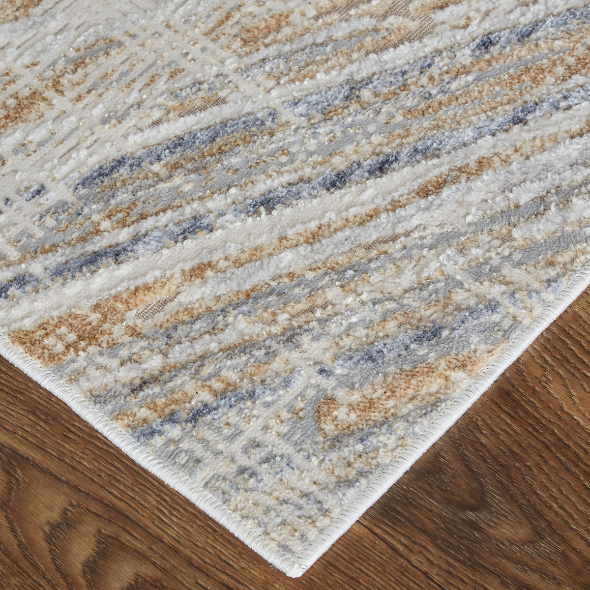 Laina 39G6F Gray/Beige Rug by Feizy