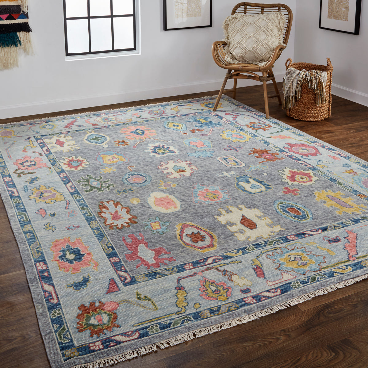 Karina 6792F Gray Rug by Feizy