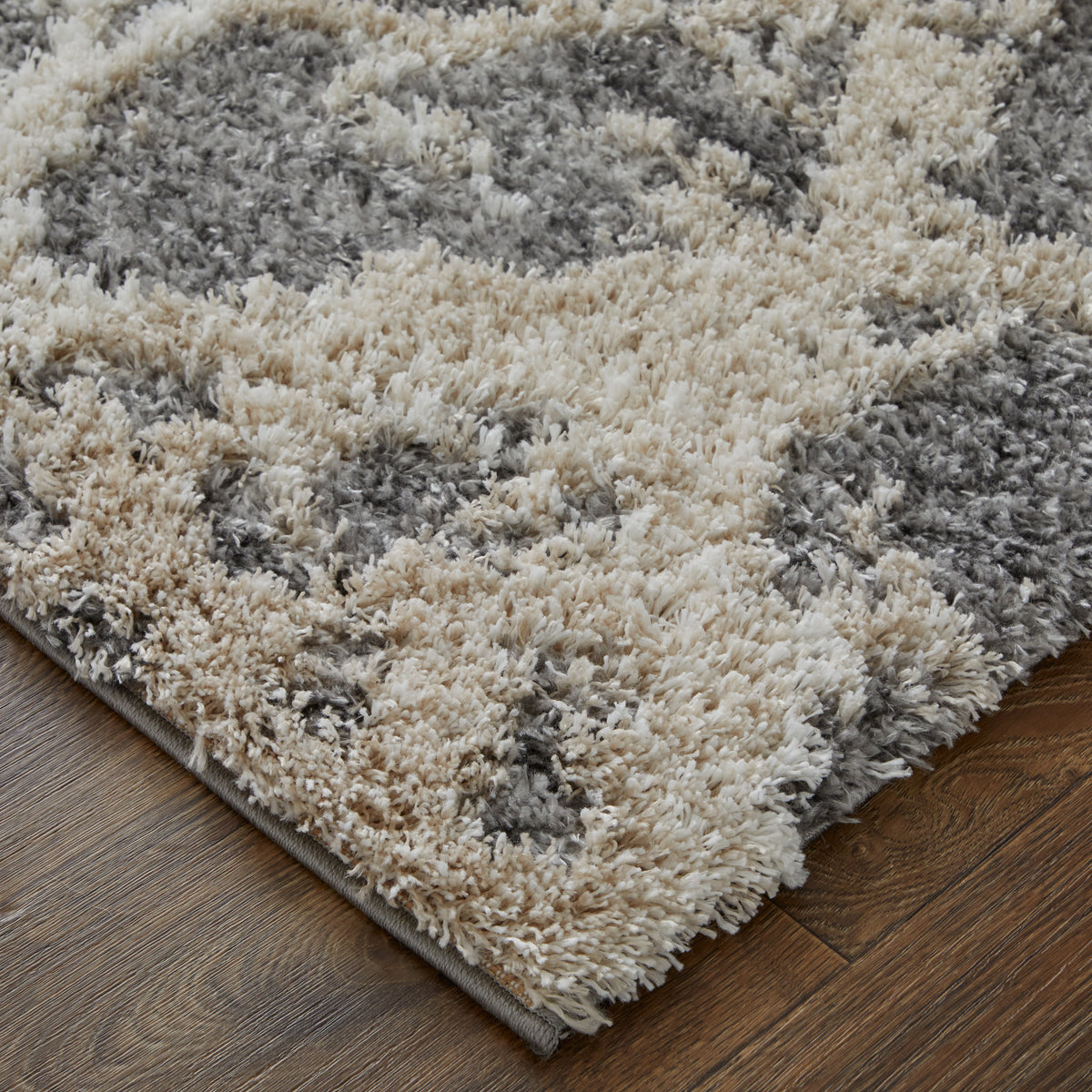 Mynka 39IDF Gray/Beige Rug by Feizy
