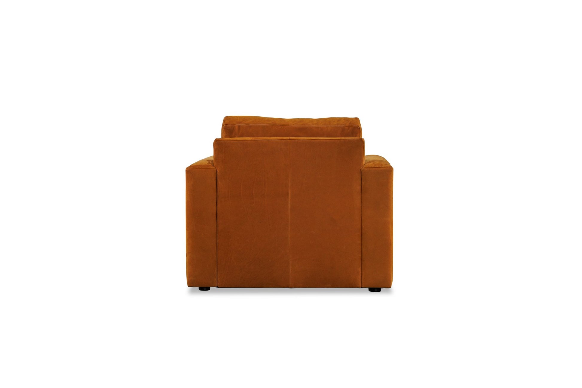 The Edit Slim Track Arm Chair silo back view