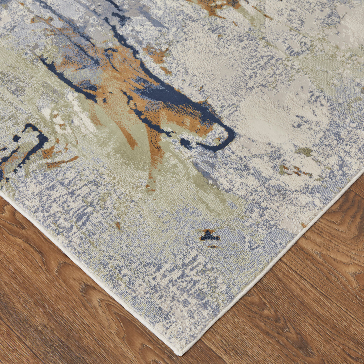 Clio 39K1F Blue/Multi Rug by Feizy