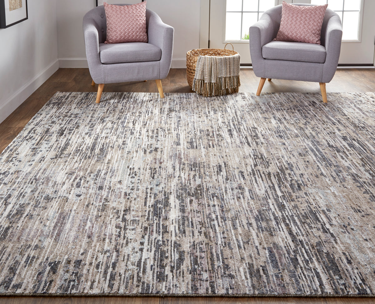 Conroe 6821F Gray Rug by Feizy