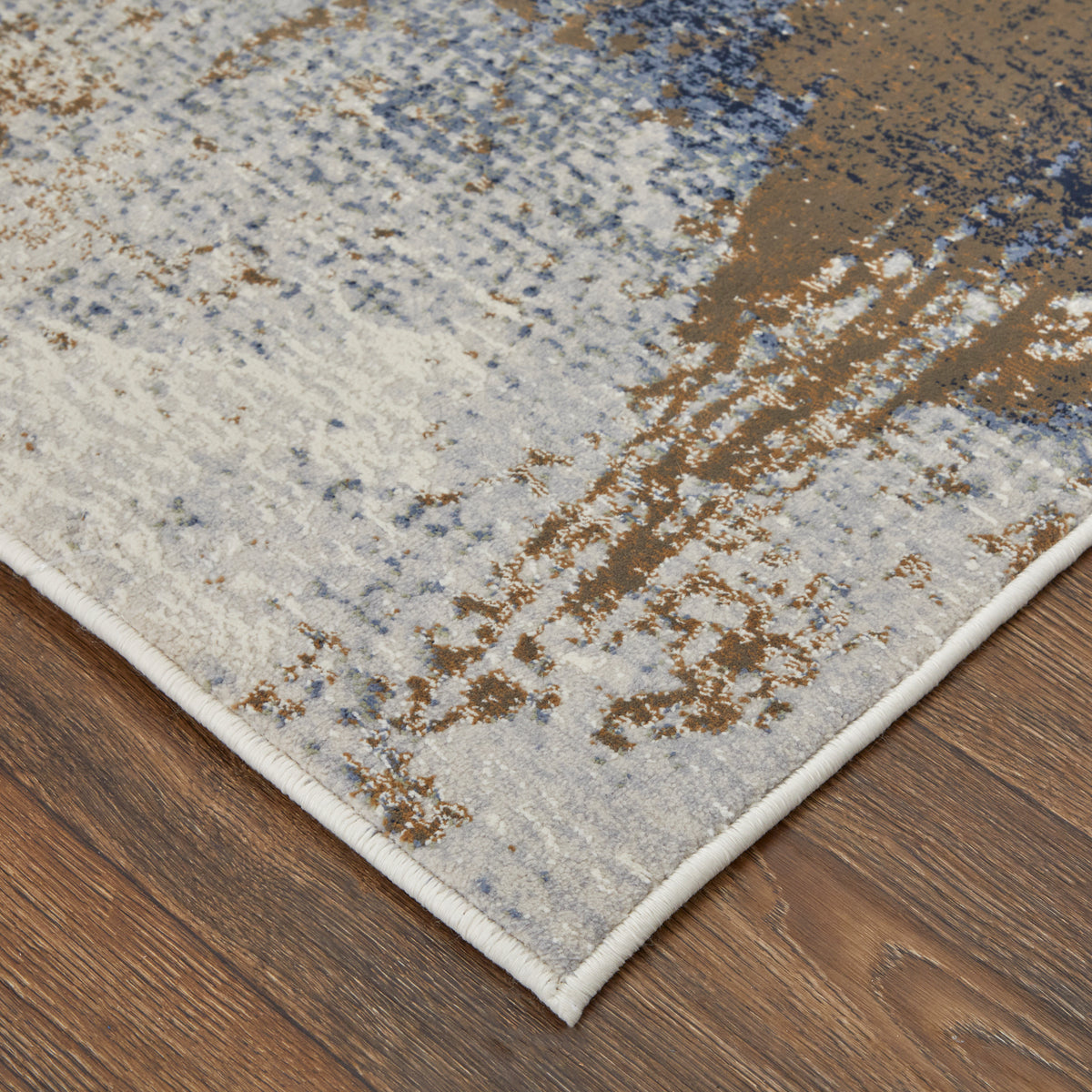 Clio 39LXF Ivory/Blue Rug by Feizy