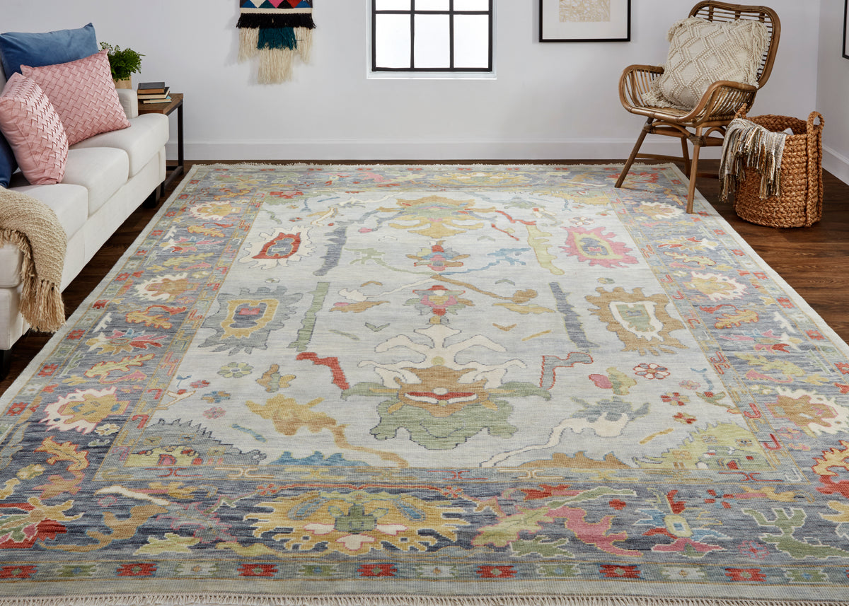 Karina 6794F Blue/Multi Rug by Feizy