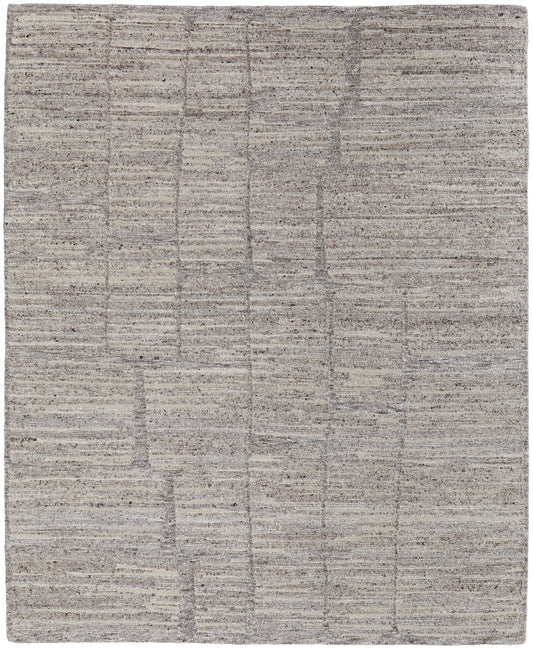 Navaro 8912F Gray/Brown Rug by Feizy