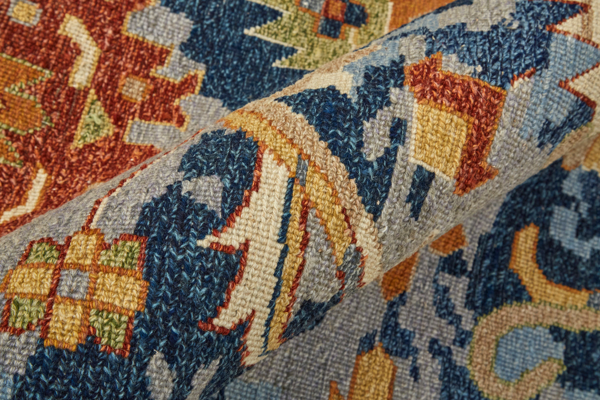 Leylan 0587F Blue Rug by Feizy