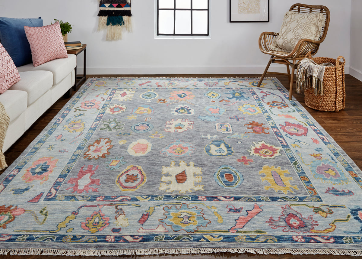 Karina 6792F Gray Rug by Feizy