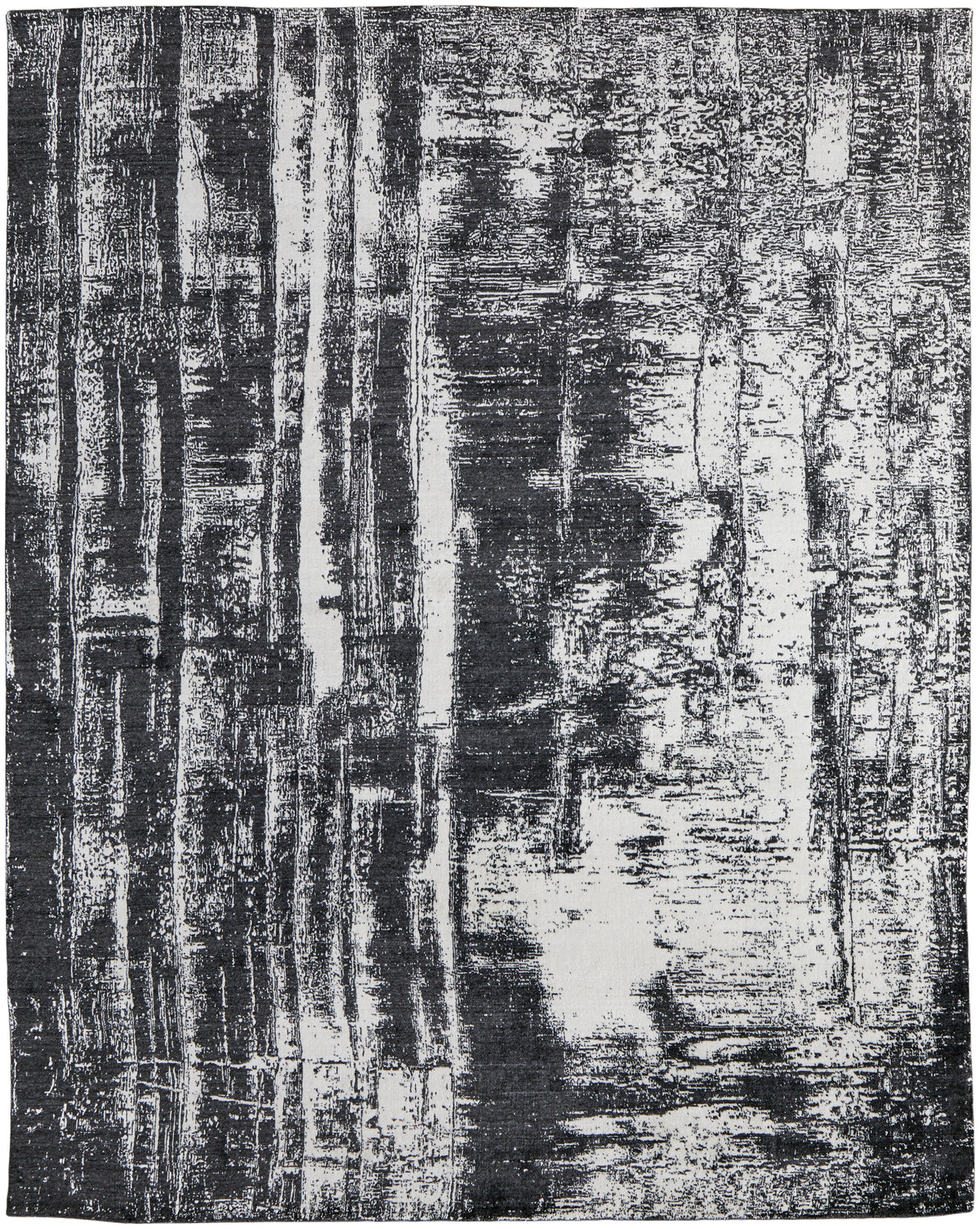 Coda 8929F Black/White Rug by Feizy