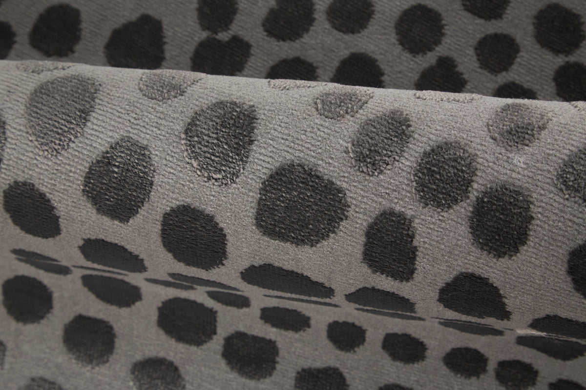 Gaspar 3835F Castle/Dark Gray Rug by Feizy