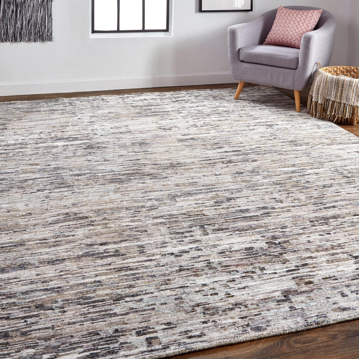 Conroe 6821F Gray Rug by Feizy