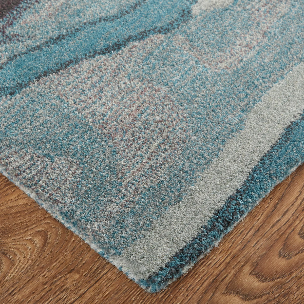 Amira 8634F Teal/Multi Rug by Feizy