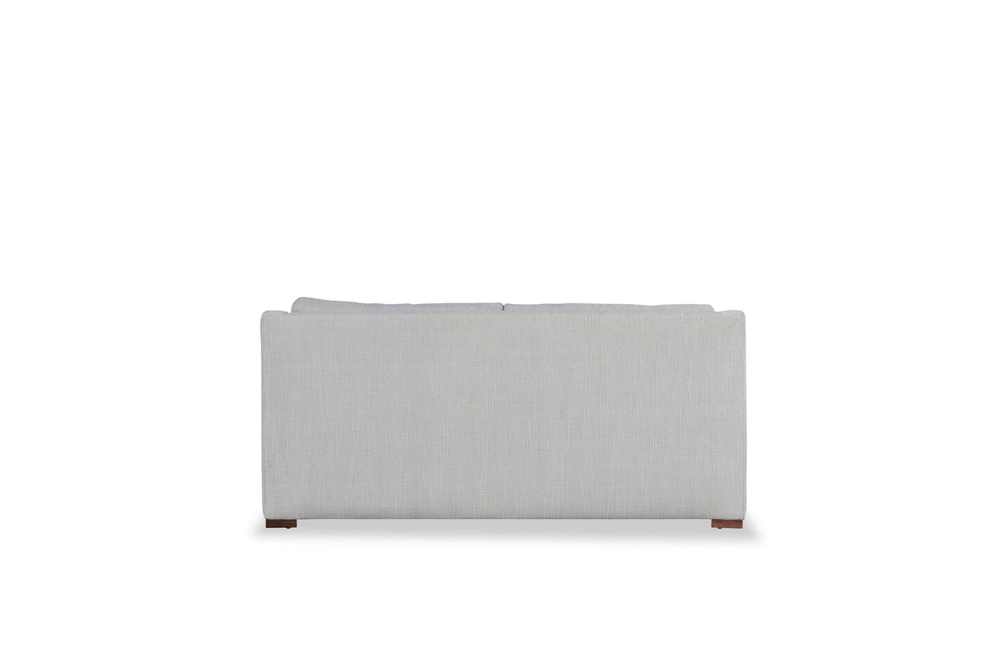 WILSHIRE sectional in Mesero Fog, back view