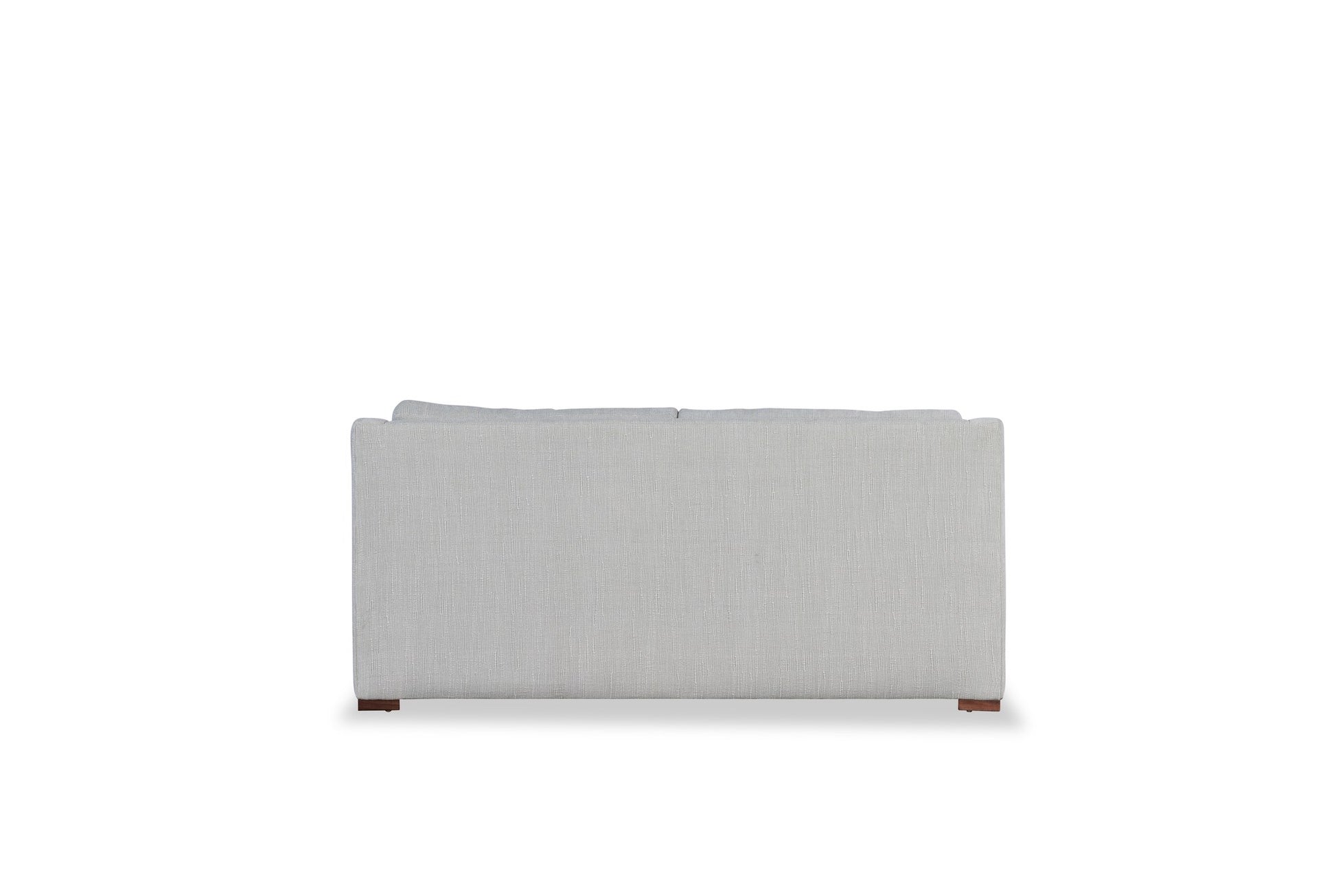 WILSHIRE sectional in Mesero Fog, back view