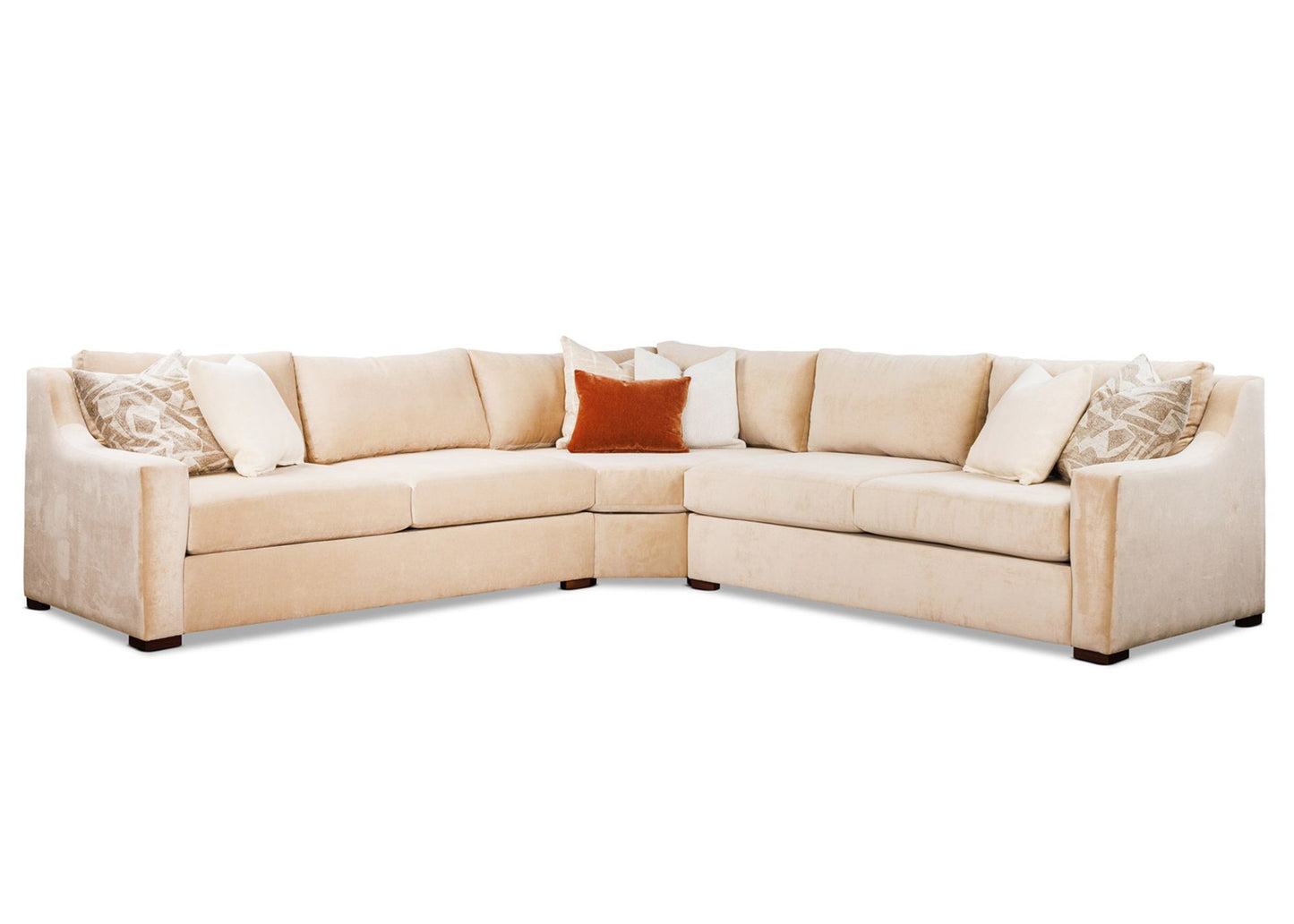 WILSHIRE sofa in Tramore Bisque, silo view