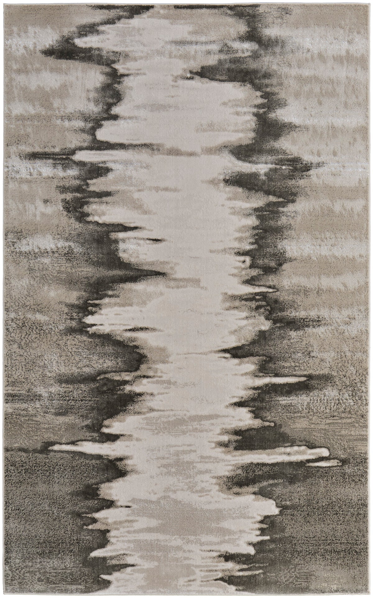 Micah 39LQF Ivory/Silver Rug by Feizy
