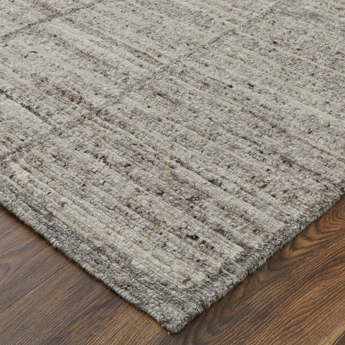 Navaro 8912F Gray/Brown Rug by Feizy