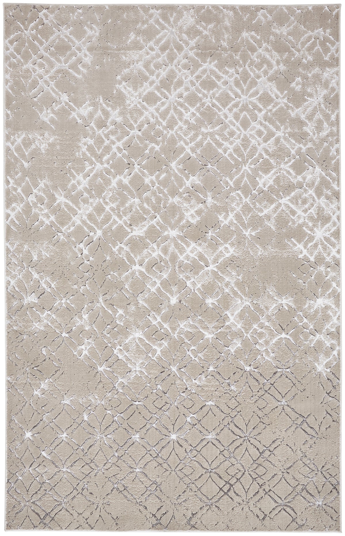 Micah 3047F Beige/Silver Rug by Feizy