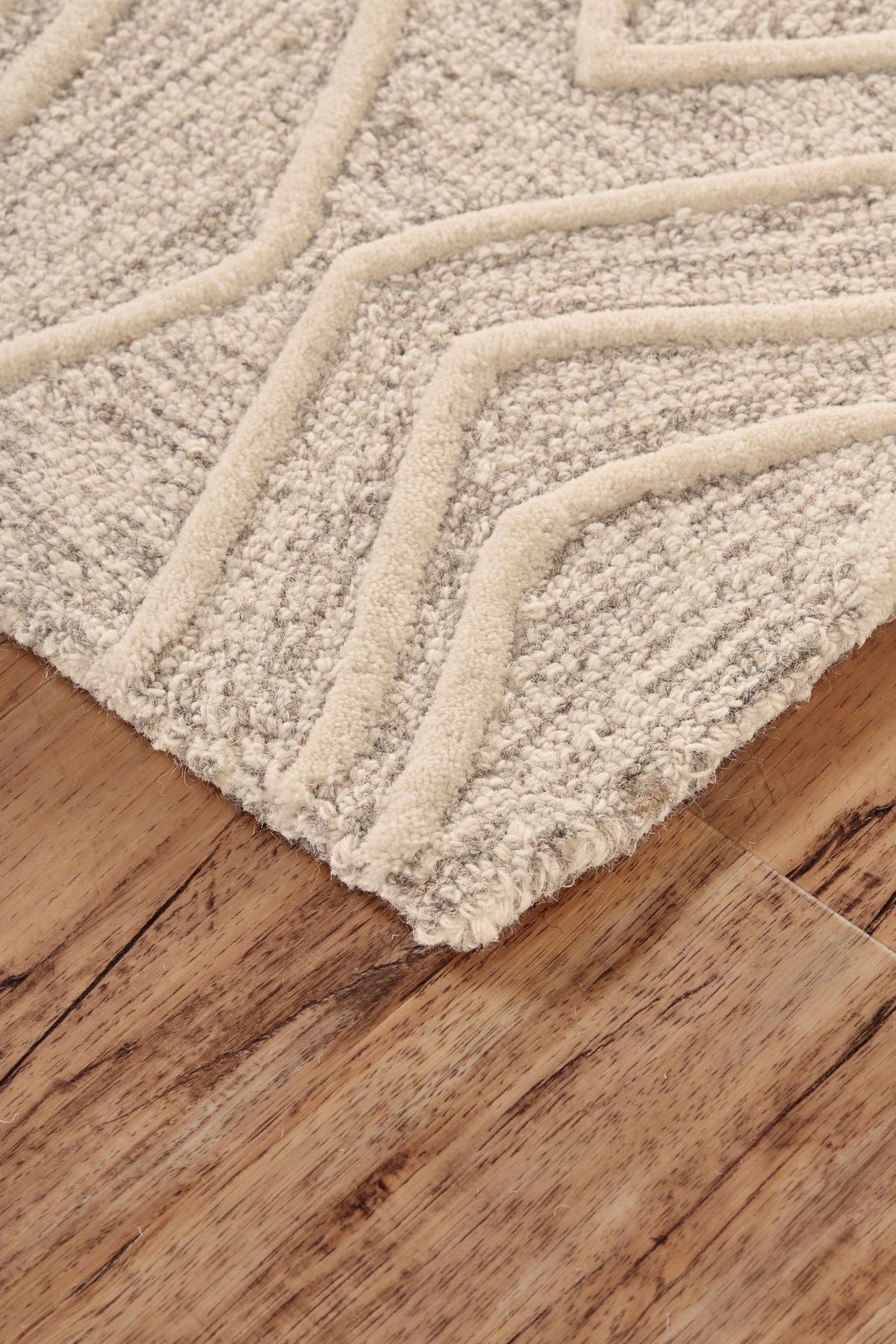 Enzo 8738F Ivory/Natural Rug by Feizy