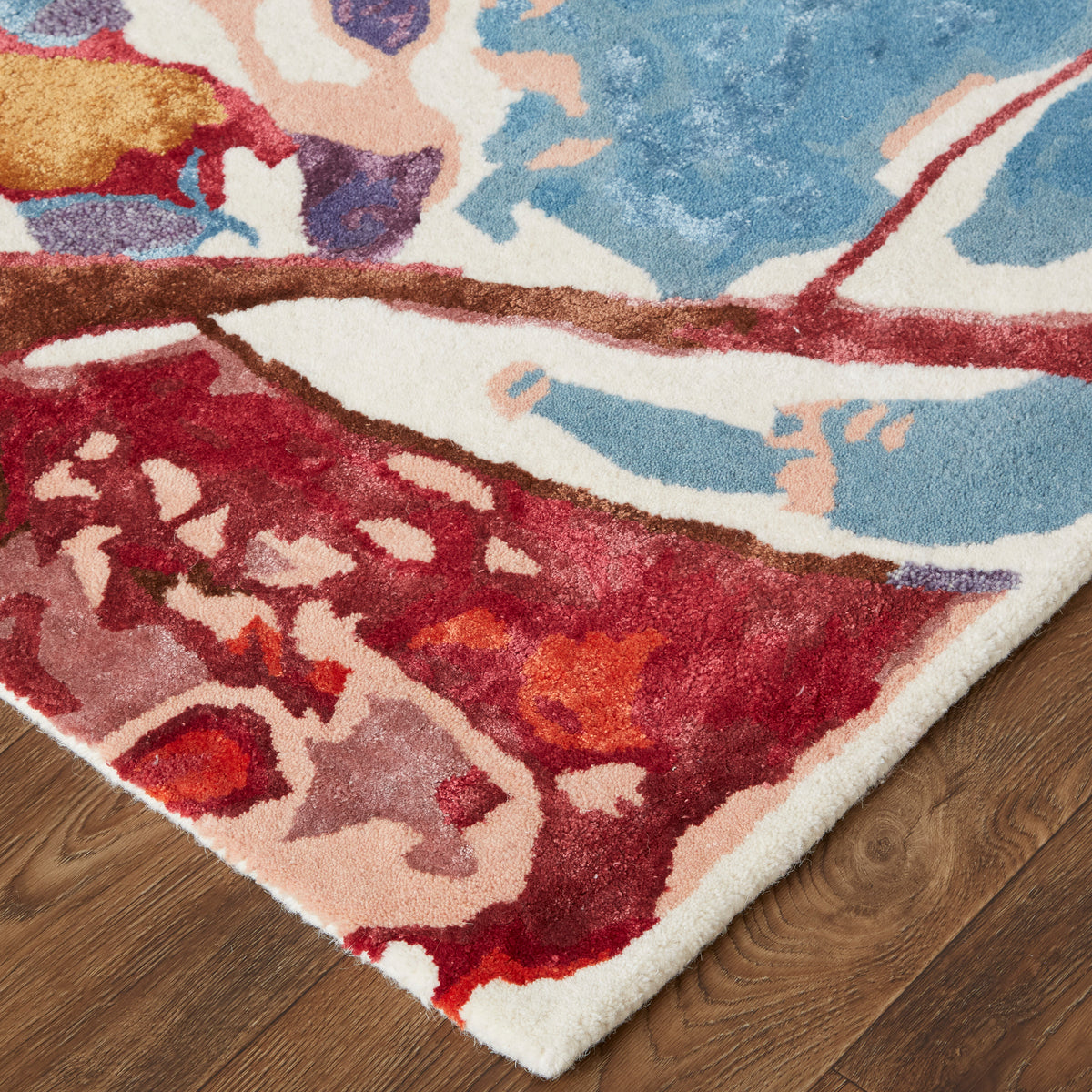 Dafney 8863F Red/Multi Rug by Feizy