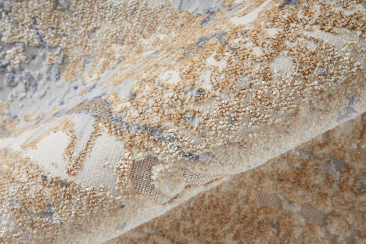 Laina 39G9F Blue/Beige Rug by Feizy