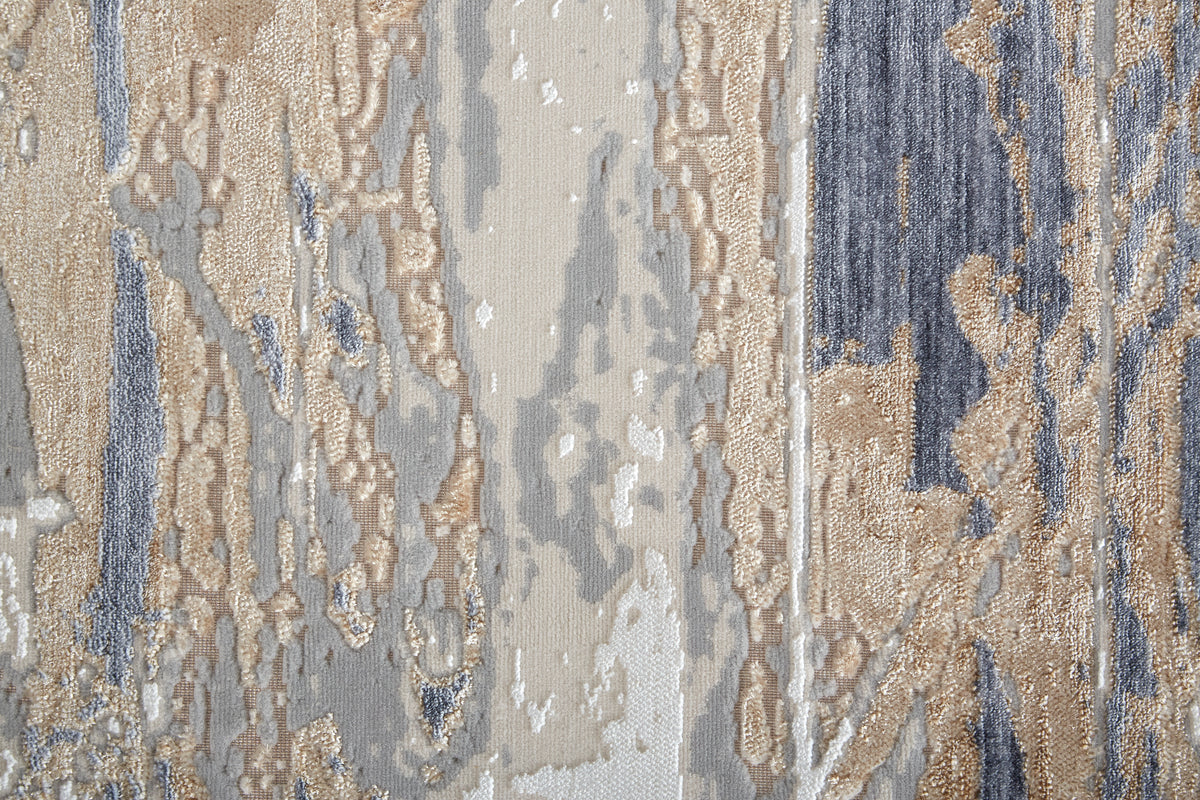 Laina 39G5F Beige/Gray Rug by Feizy