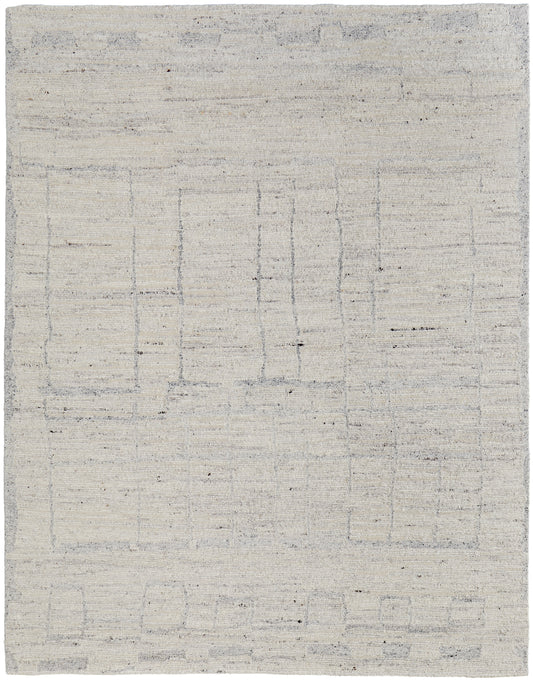 Navaro 8913F Ivory/Gray Rug by Feizy