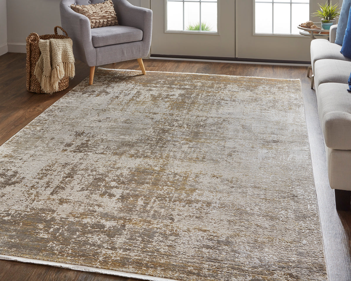 Cadiz 39FWF Beige Rug by Feizy