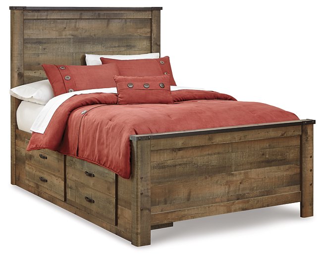 Trinell Bed with 2 Storage Drawers image