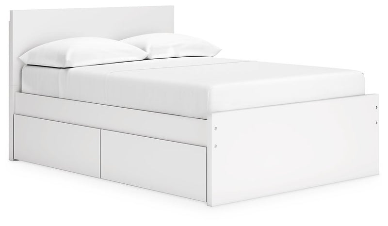 Onita Panel Bed with 2 Side Storage image