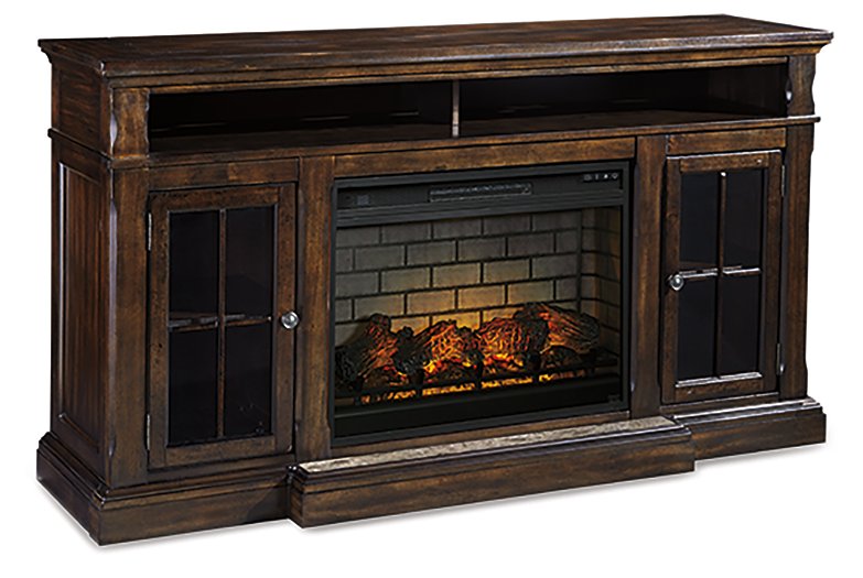 Roddinton 72" TV Stand with Electric Fireplace image